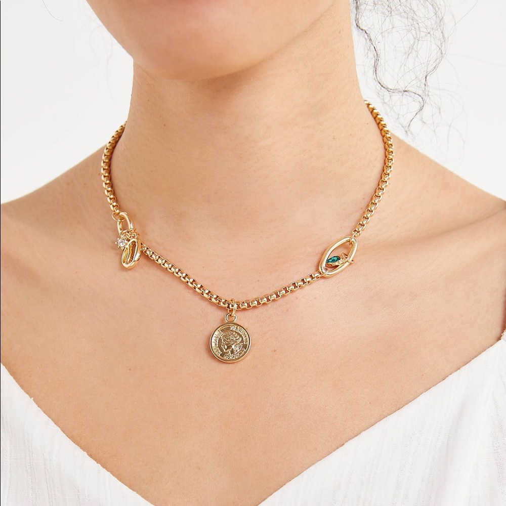 Urban Outfitters Gold Chain Necklace